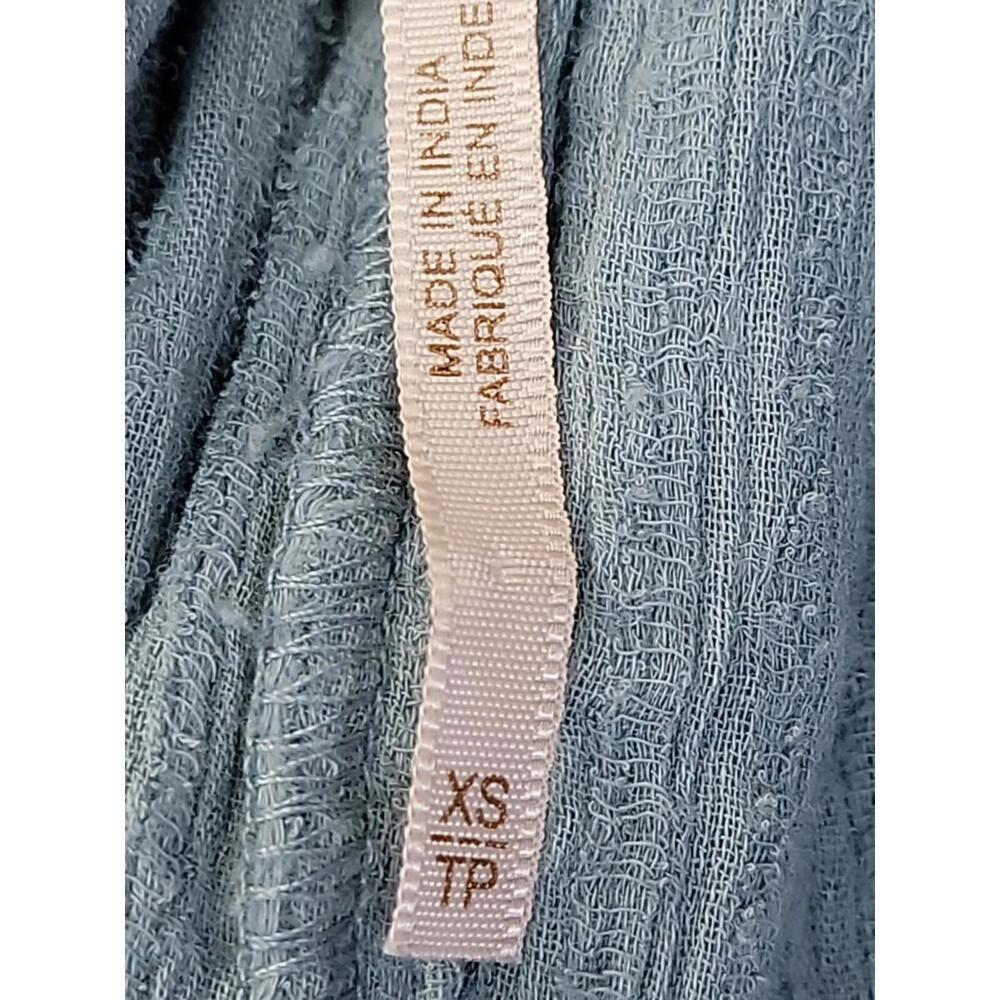 Free People 200 Degrees Women's Mini Dress Endless Summer Blue/gree XS #04 - Picture 7 of 9